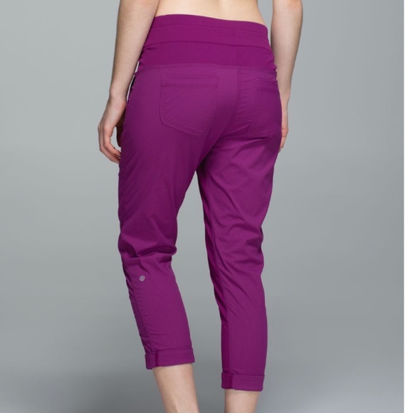Lululemon Street To Studio Pant II Regal Plum Size 8 - Picture 2 of 13